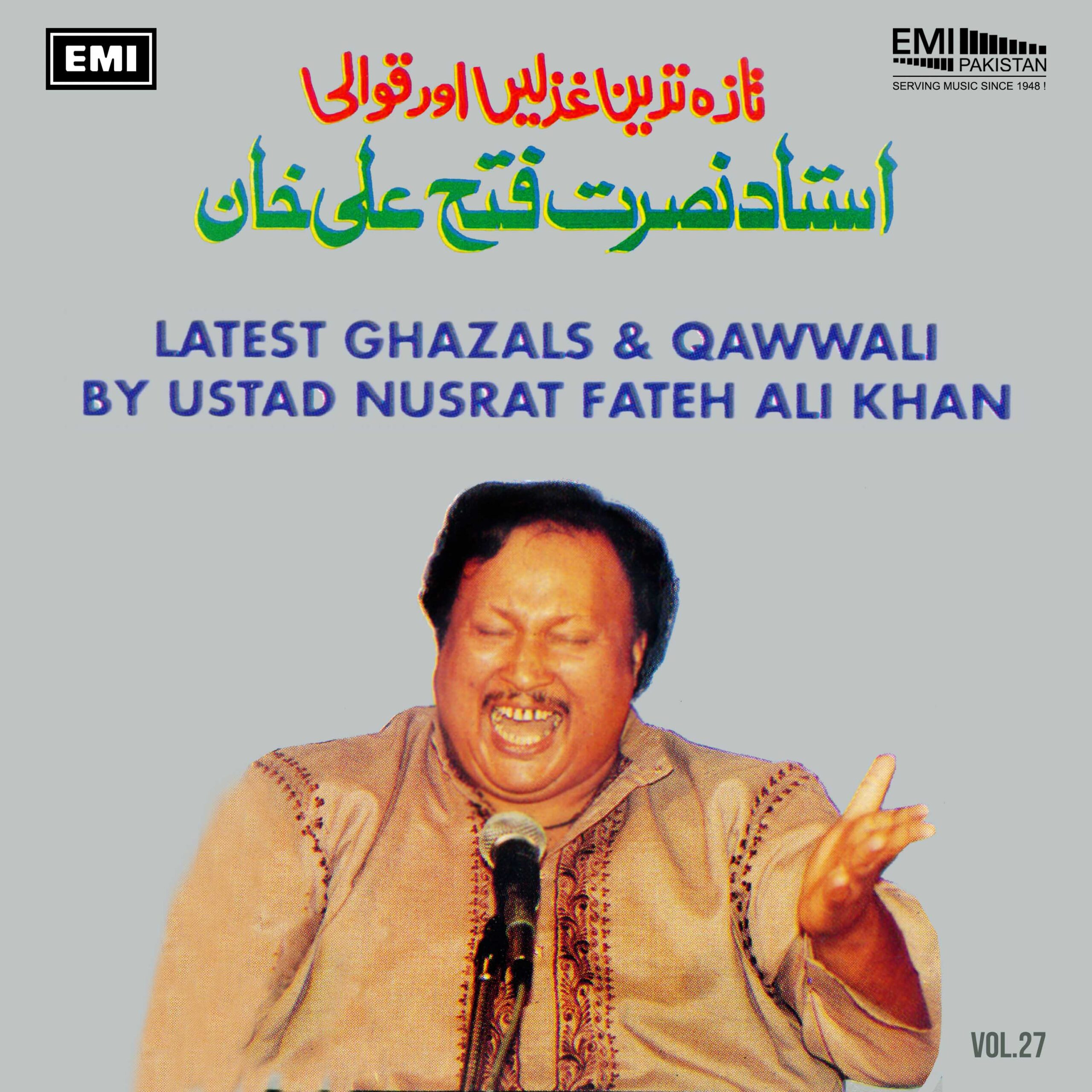 Latest Ghazals & Qawwali, Vol.27 (Ustad Nusrat Fateh Ali Khan)